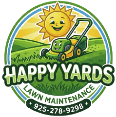 Happy Yards Lawn Maintenance logo